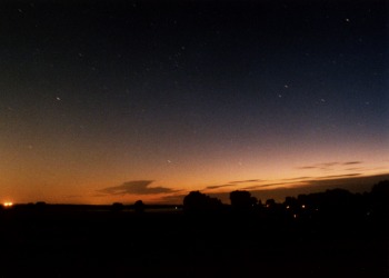 Zachodni horyzont 2000.08.08 ~21:40 CWE